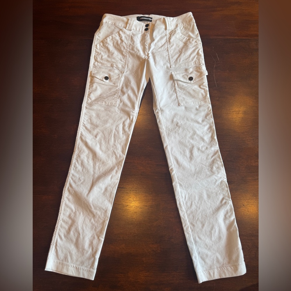 Anatomie The Kate Skinny Cargo Pant White XS